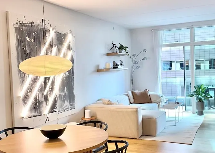 Apartament Heart Of Aarhus, Modern And Paid Parking Nearby *